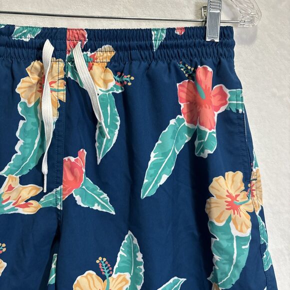 Chubbies Swim Trunks Men's Size Large Floral Reefs Bathing Suit Shorts 5.5" - Picture 4 of 16